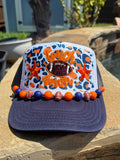 Touch Down (Orange and Navy) Cap