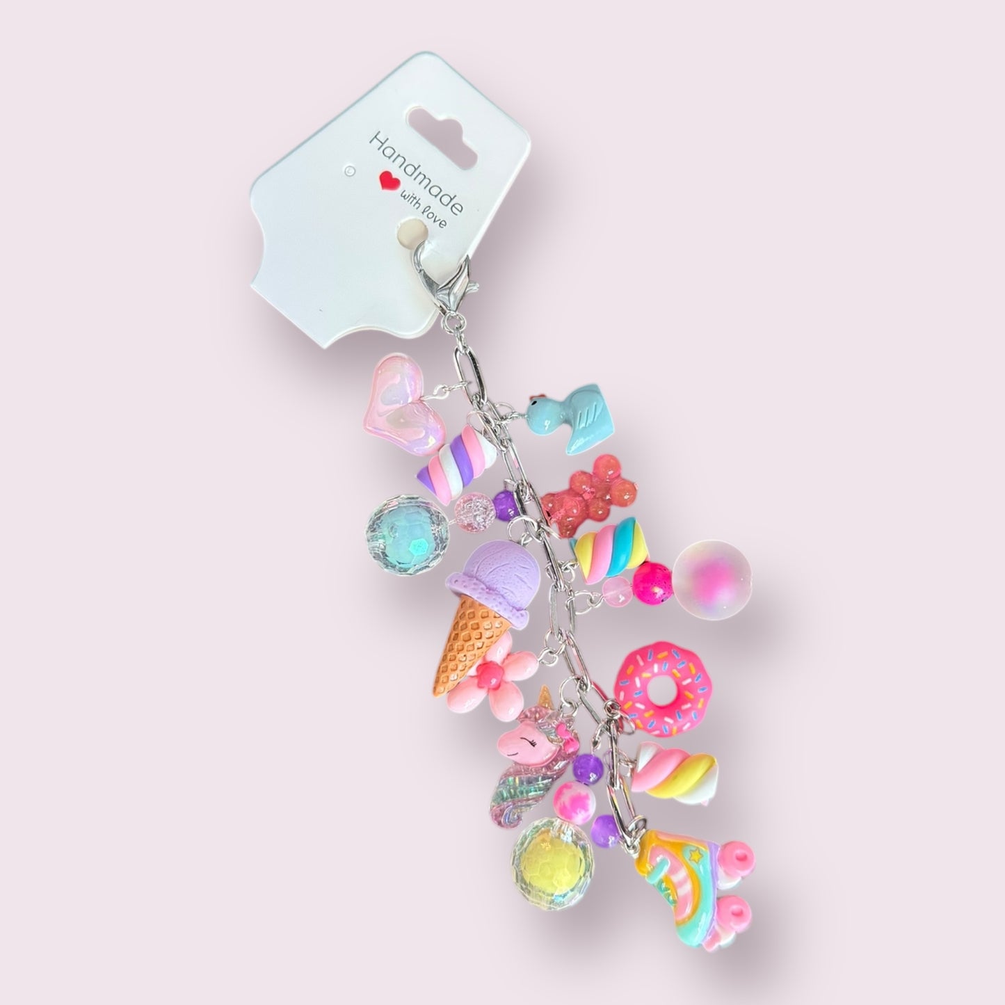 Girly Pop Bag Charm