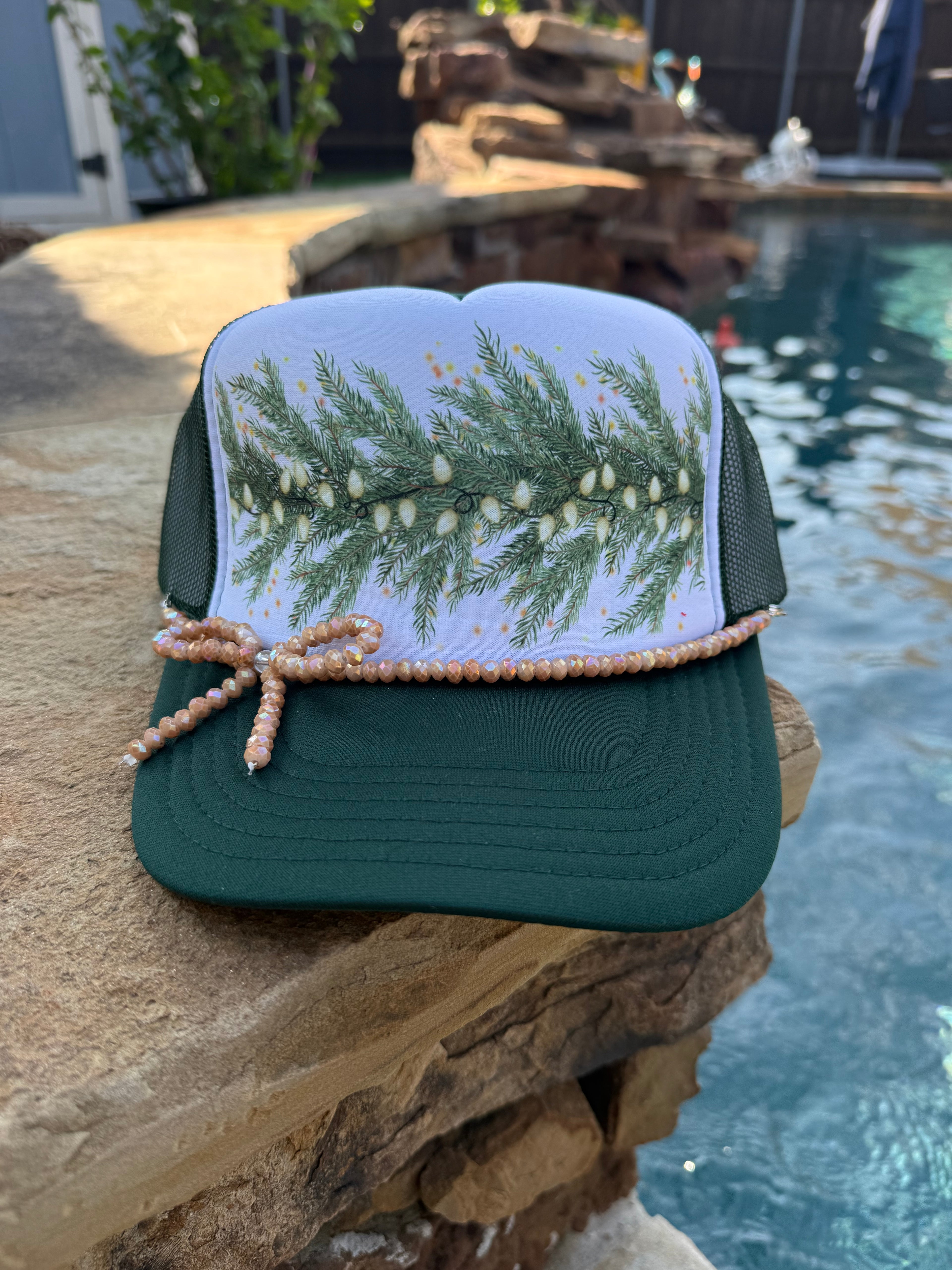 Christmas Garland Cap