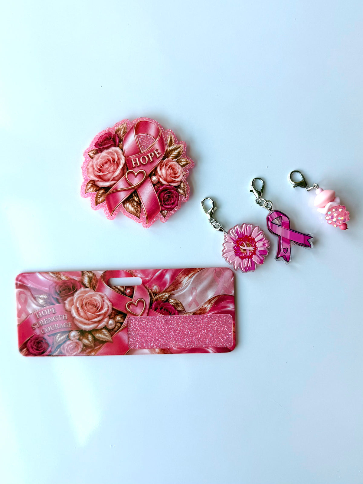 Breast Cancer Awareness Interchangeable Badge Reel Buddy