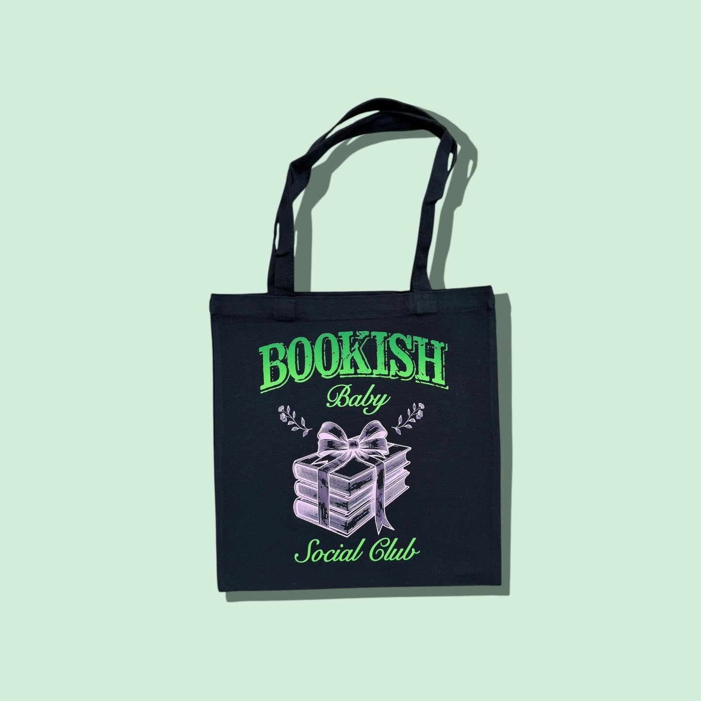 Bookish Baby Social Club Tote