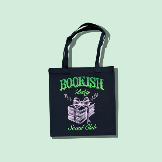 Bookish Baby Social Club Tote