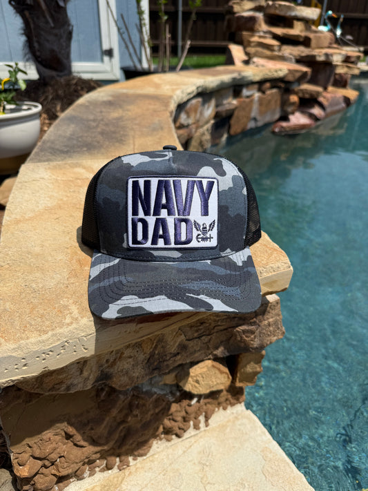 Navy Dad Military Cap