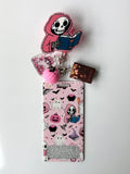 Bookish Skeleton Interchangeable Badge Reel Buddy