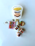 Ramen Charm Interchangeable Badge Reel