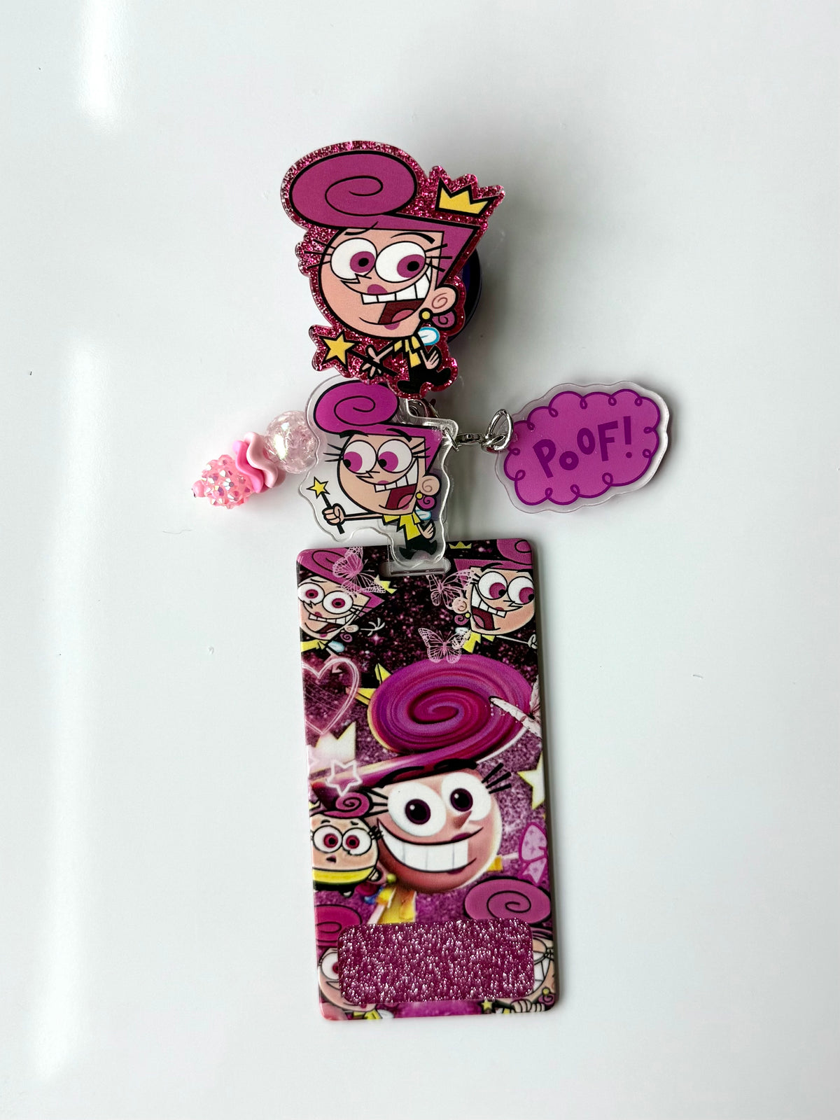 Fairly Parents Interchangeable Badge Reel Buddy