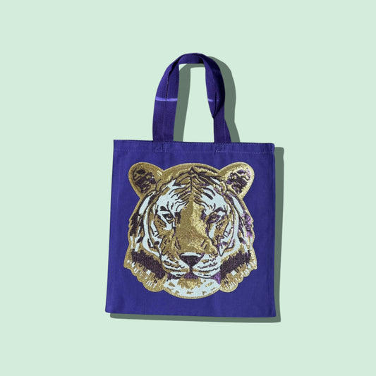 LSU Tigers Patch Tote Bag