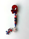 Spidey Beaded Interchangeable Badge Reel