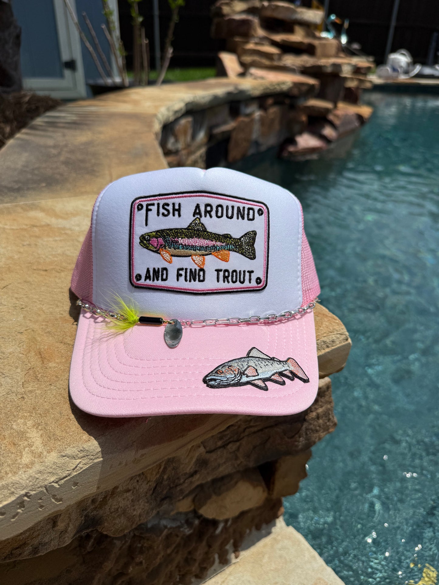 Fish Around and Find Trout Cap