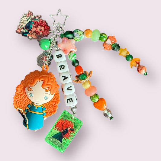 Brave Inspired Bag Charm