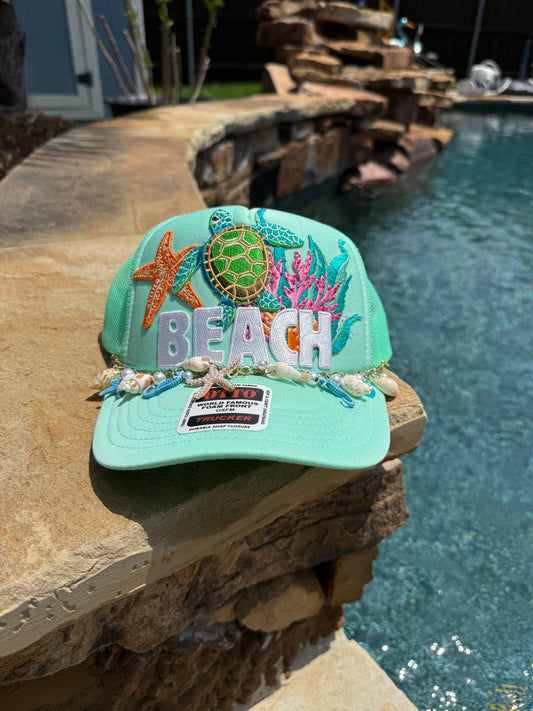 Beach Cap (Seafoam)