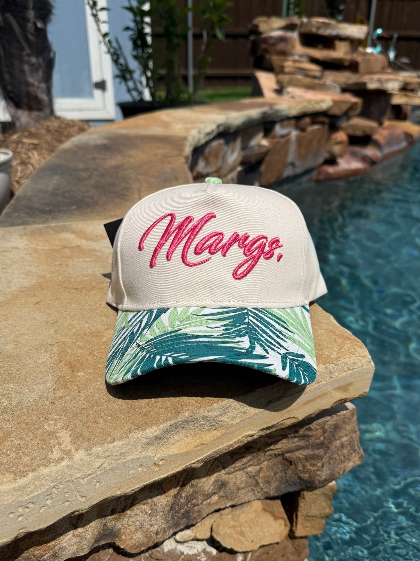 Margs. Embroidered Cap