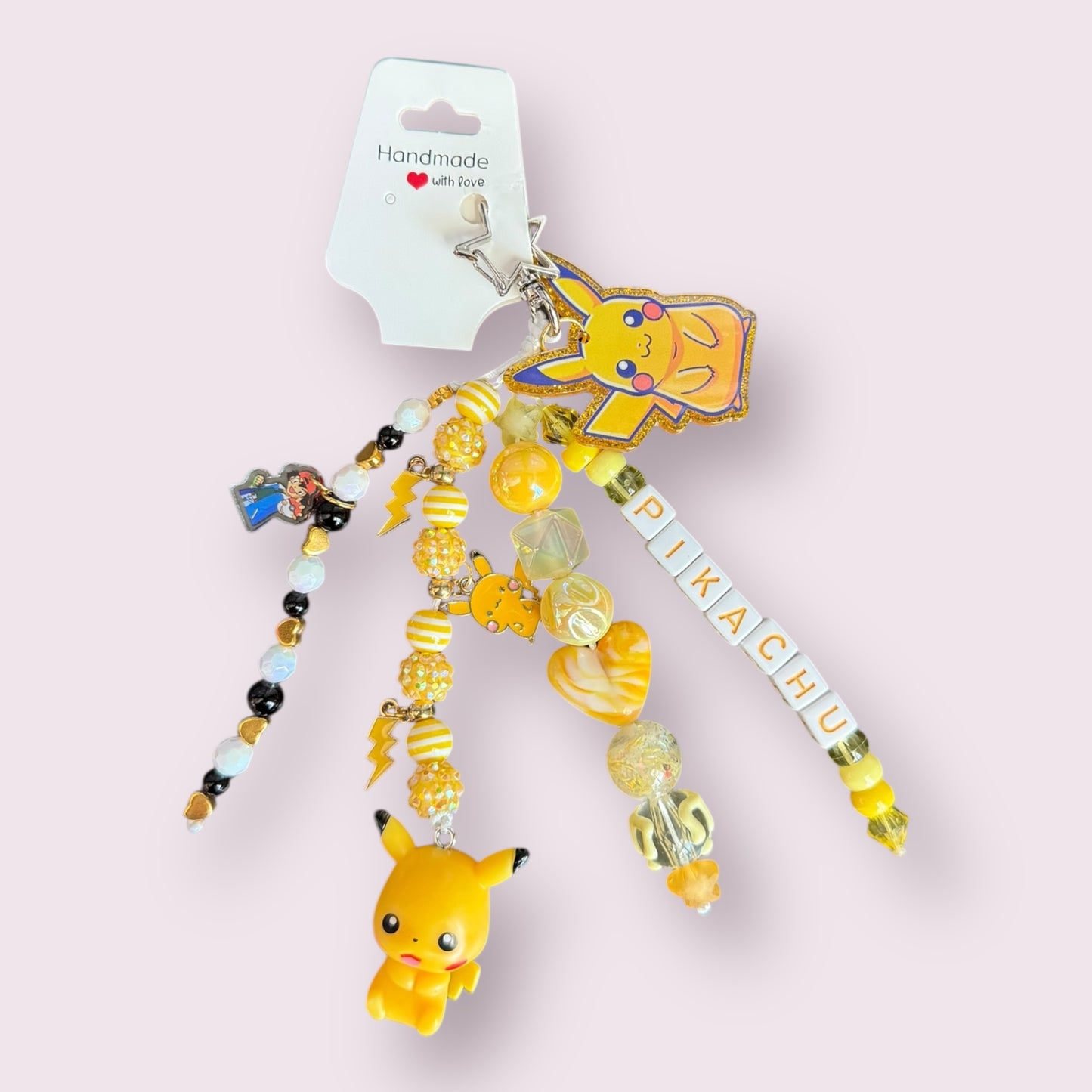 Pikachu Inspired Bag Charm