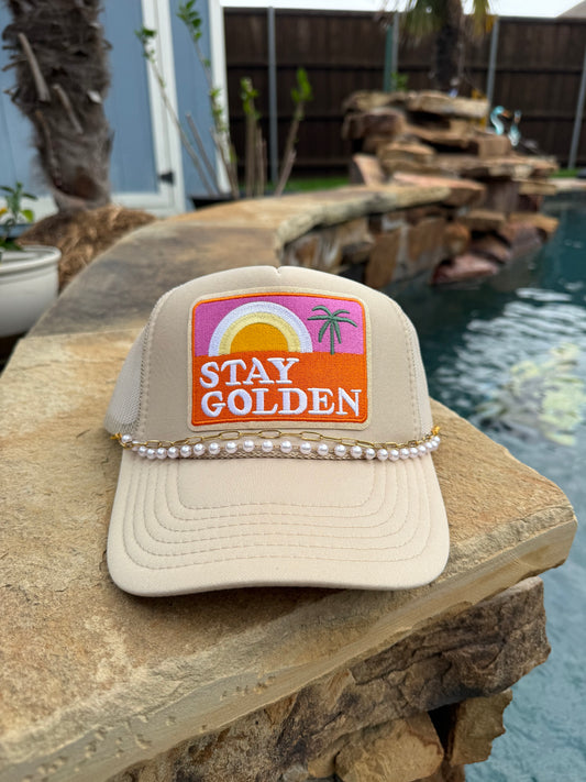 Stay Golden Summer Cap