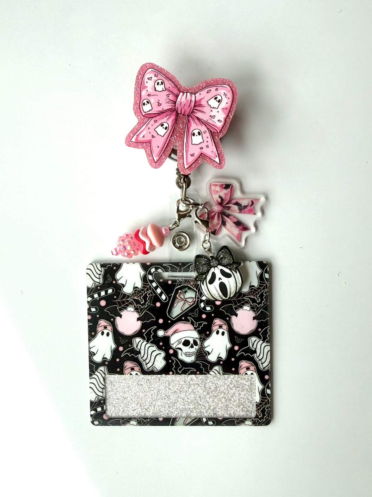 Ghost Bow Interchangeable Badge Reel Buddy