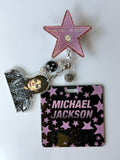 MJ Star Interchangeable Badge Reel