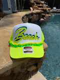 Neon Beach Cap