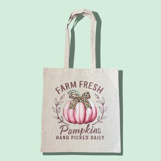Farm Fresh Pumpkin Tote