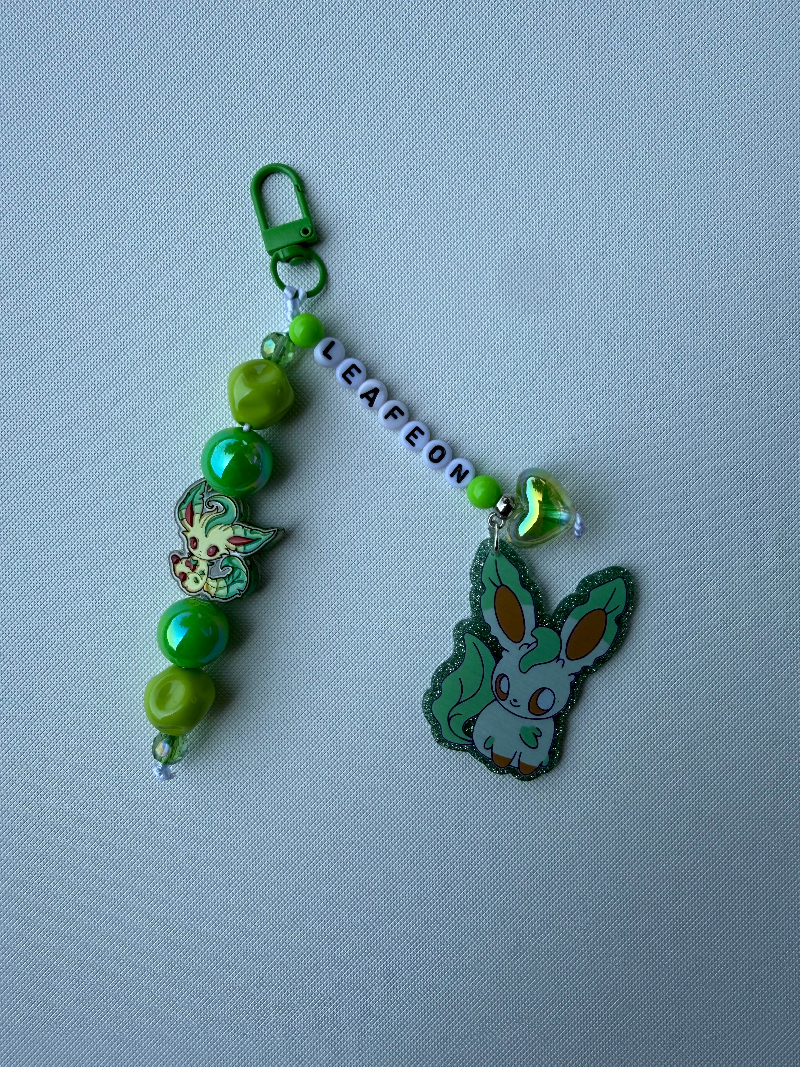 Leafeon Binder/Bag Charm