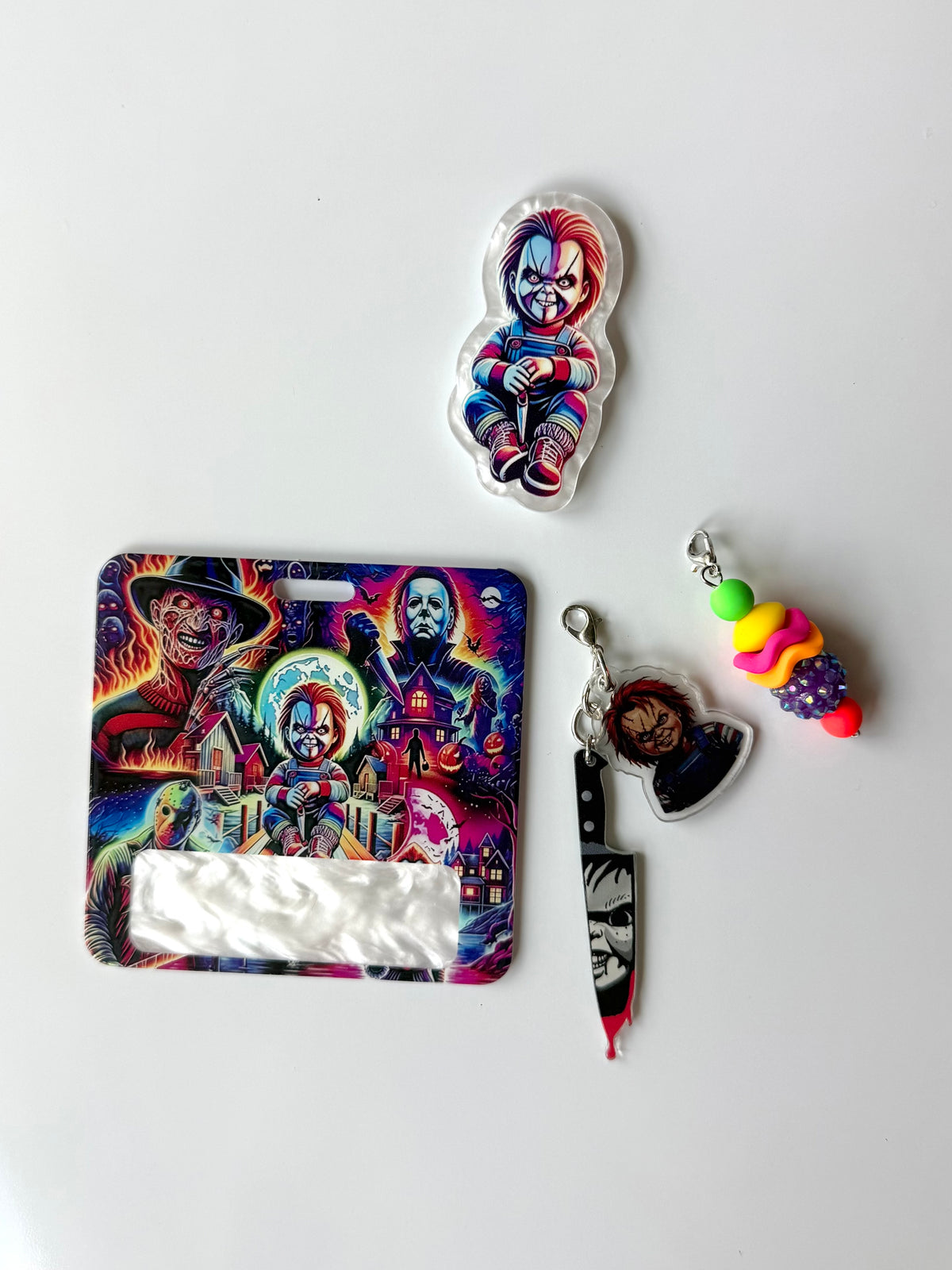 Chuckles Horror Interchangeable Badge Reel Buddy