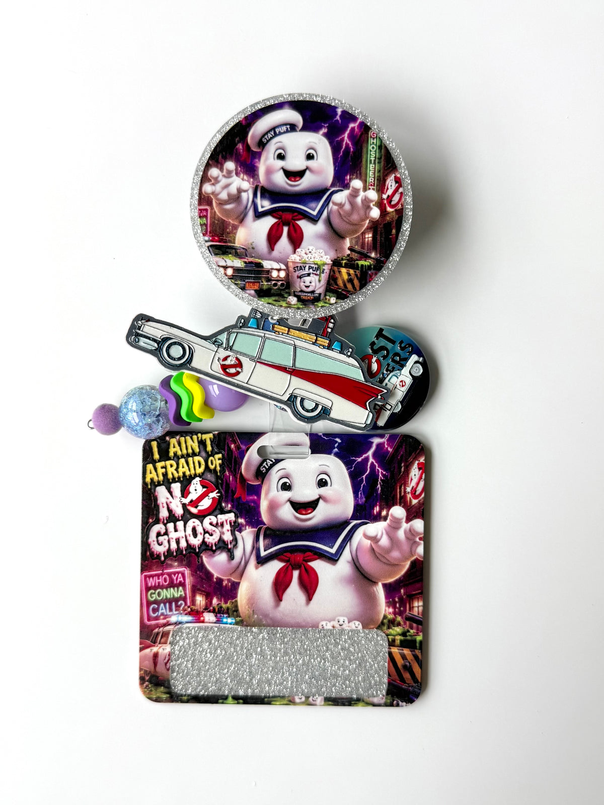 Ghost Busters Interchangeable Badge Reel Buddy