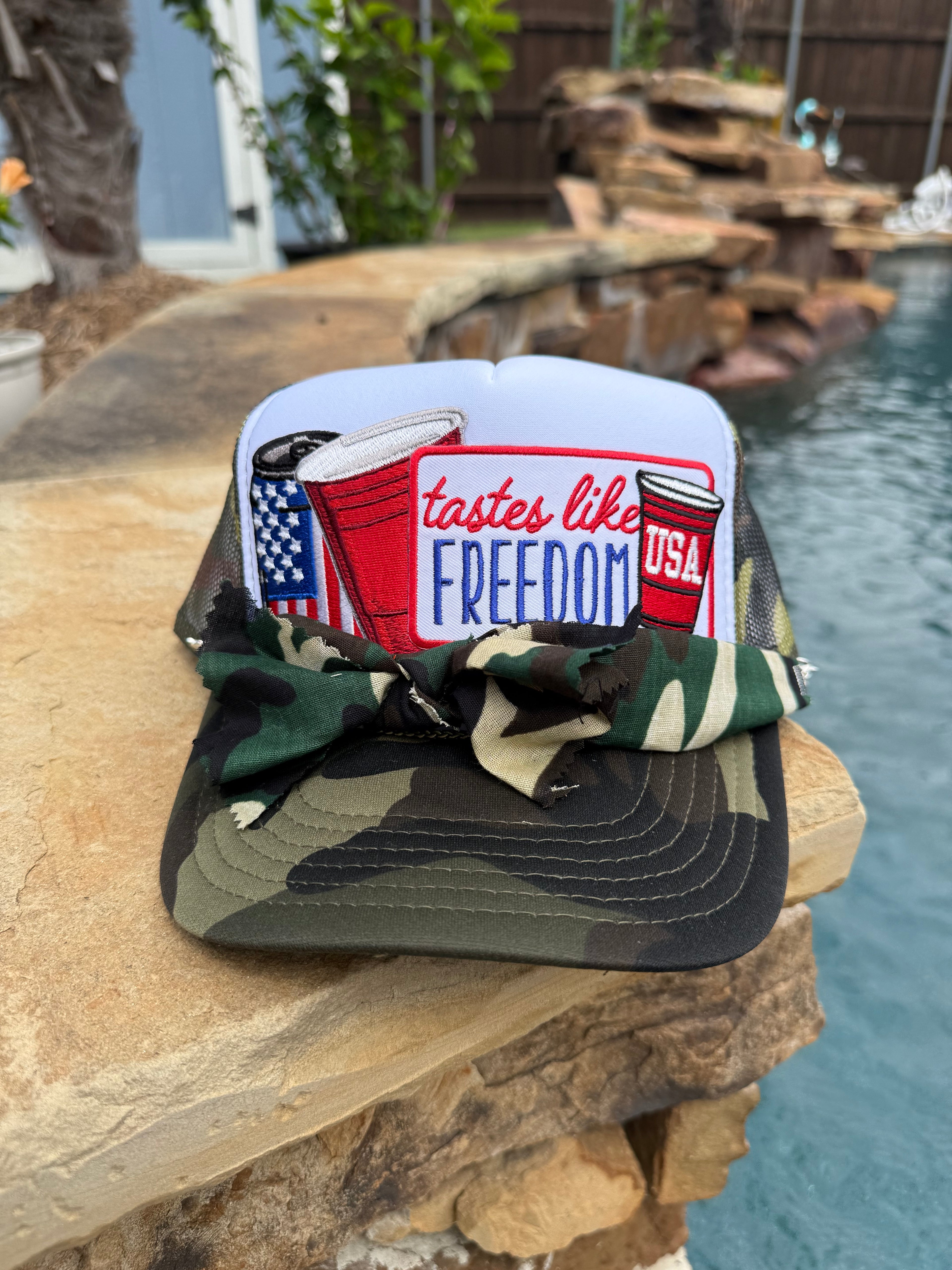 Tastes Like Freedom Cap