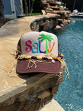 Salty Summer Cap (Beige/Brown)