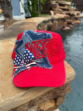 'Merica on denim star Cap