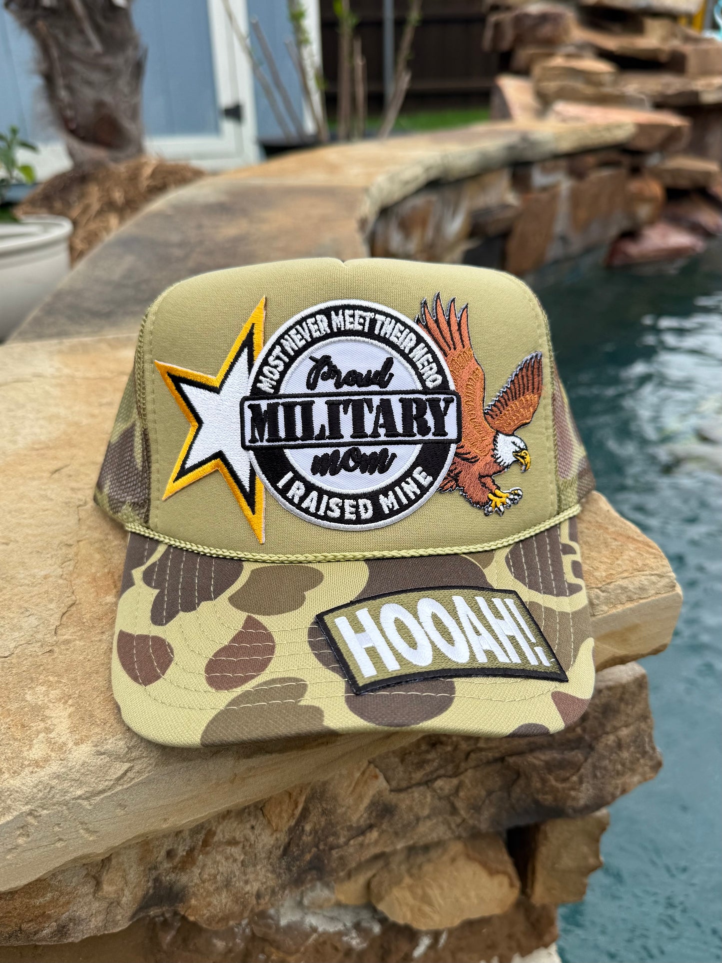 Proud Military Mom Cap