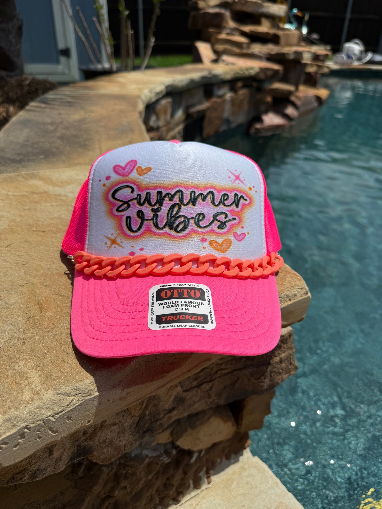Summer Vibes Graffiti Cap