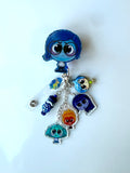 Sad-ness Charm Interchangeable Badge Reel