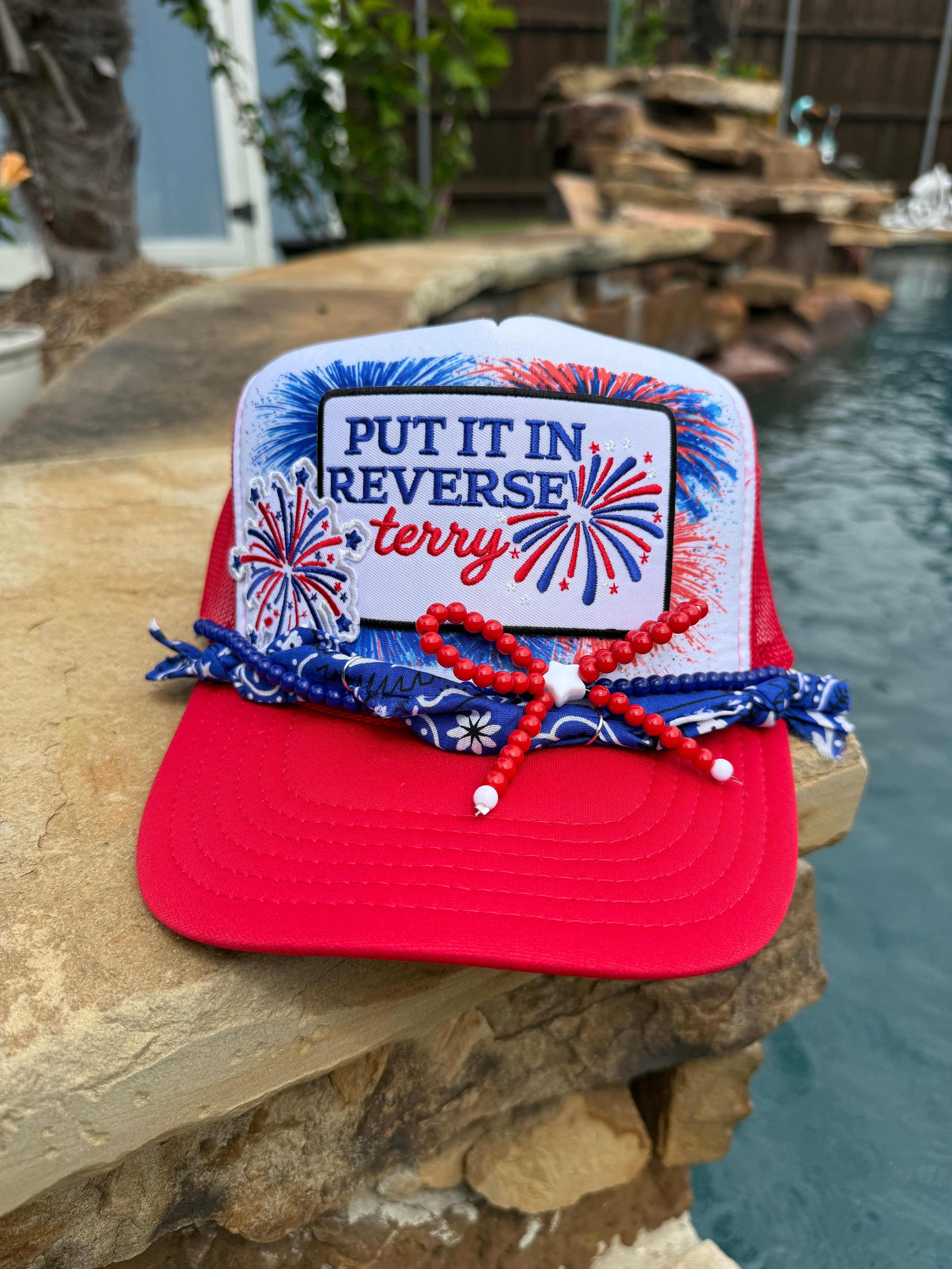 "Put It In Reverse Terry" Cap