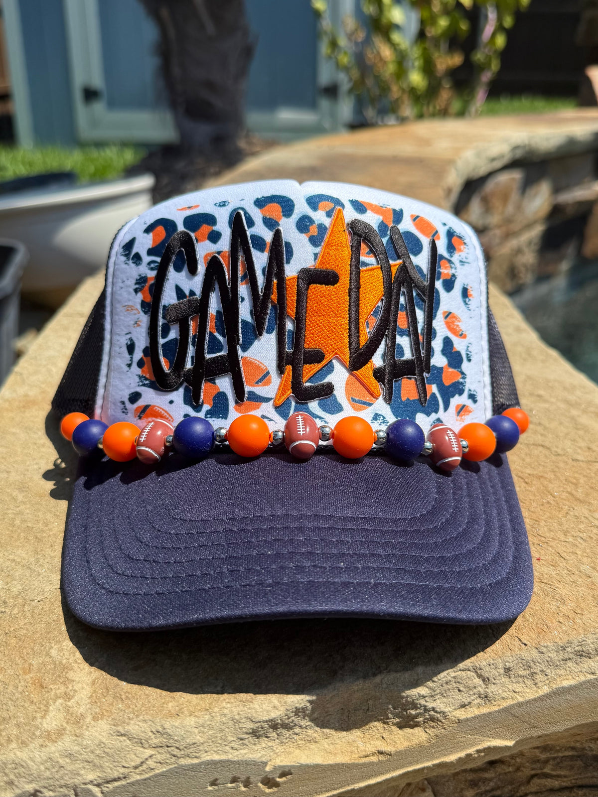 Game Day (Navy & Orange) Cap