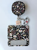 Nurse Hat Interchangeable Badge Reel