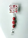 Dentist Beaded Interchangeable Badge Reel