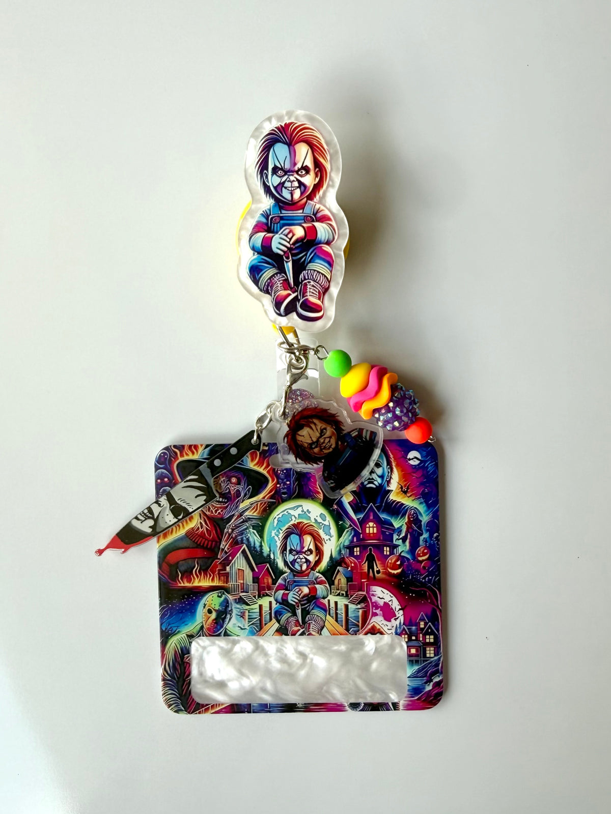 Chuckles Horror Interchangeable Badge Reel Buddy
