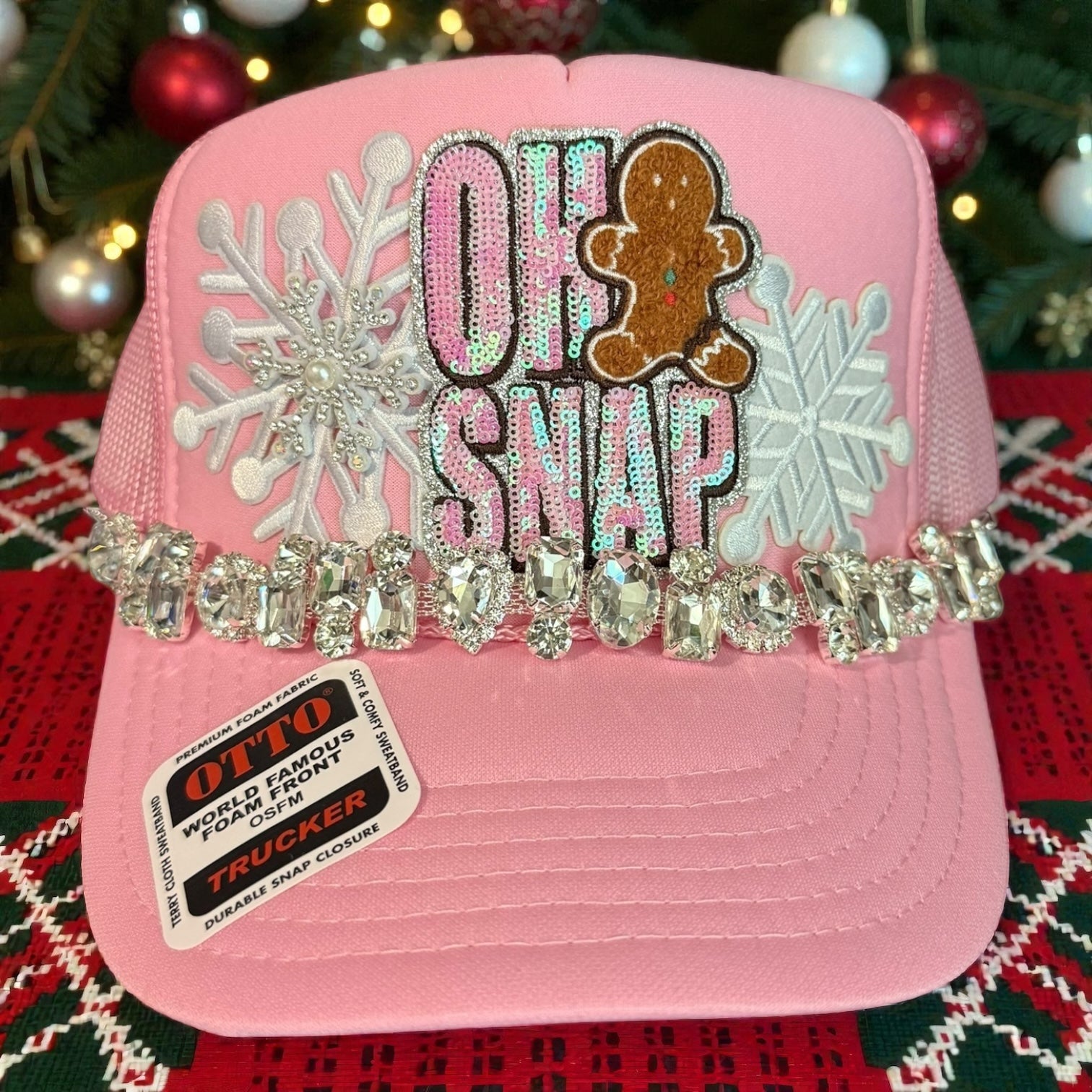 Oh Snap Christmas Cap