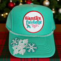 Santa's Favorite Ho Christmas Cap
