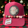 Santa Patch Cap (Burgundy)