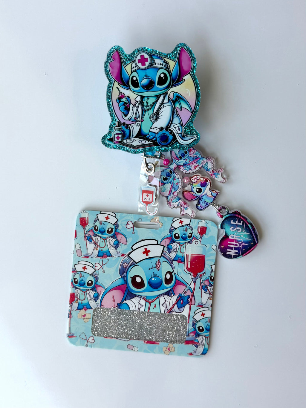 Stitchy Nurse Interchangeable Badge Reel