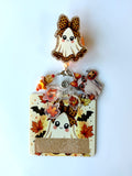 Fall Ghost Interchangeable Badge Reel Buddy