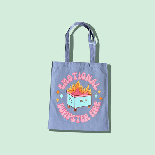Emotional Dumpster Fire Tote Bag