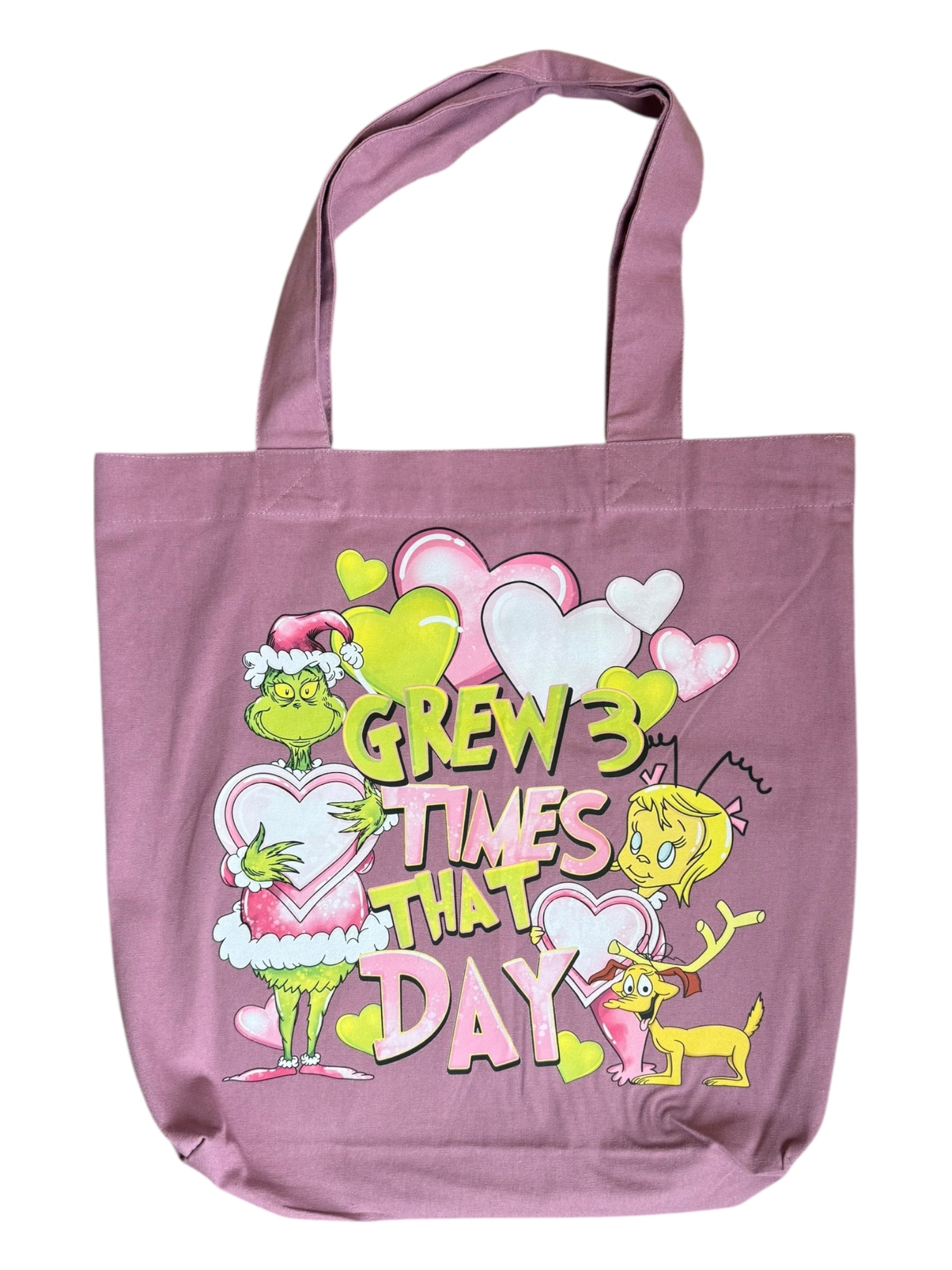 Grinch Inspired Christmas Tote