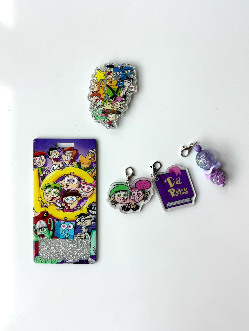Fairly Parents Interchangeable Badge Reel Buddy