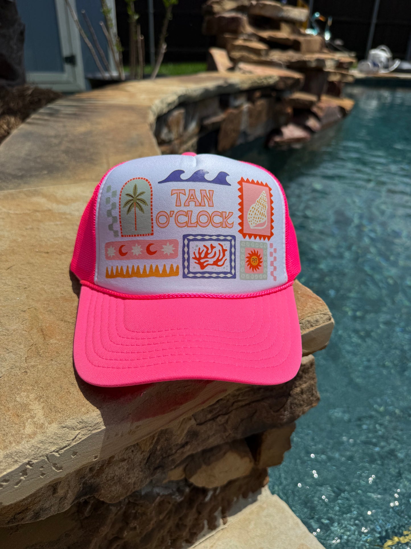 Tan O'Clock Cap