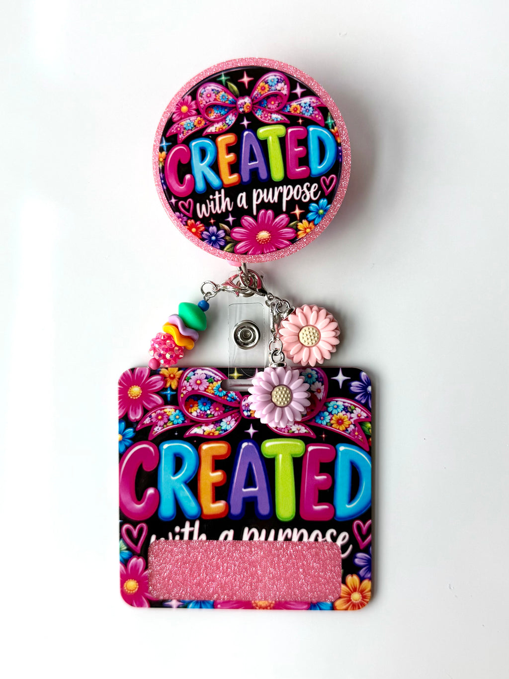 Autism Awareness Interchangeable Badge Reel Buddy