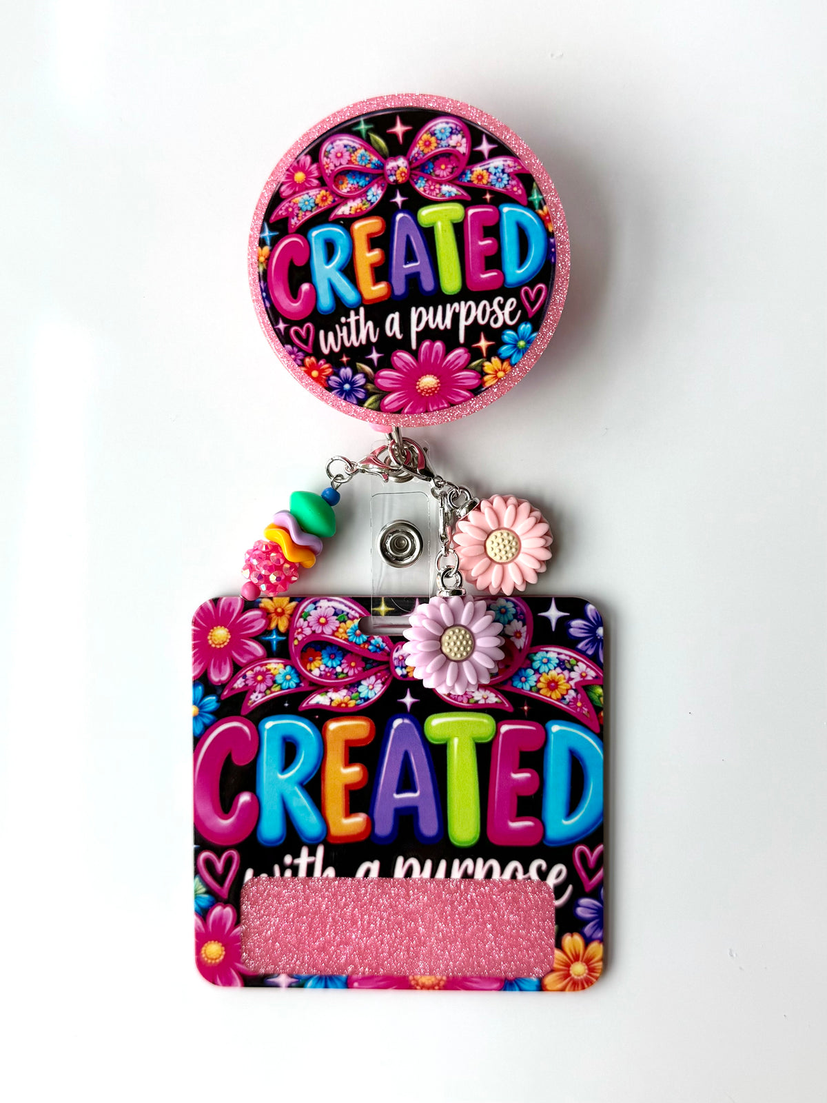 Autism Awareness Interchangeable Badge Reel Buddy