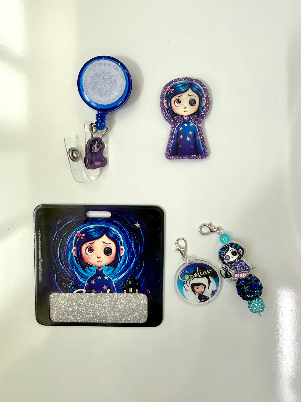Coraline Interchangeable Badge Reel