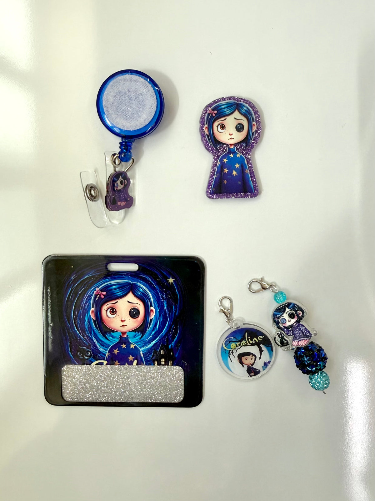 Coraline Interchangeable Badge Reel