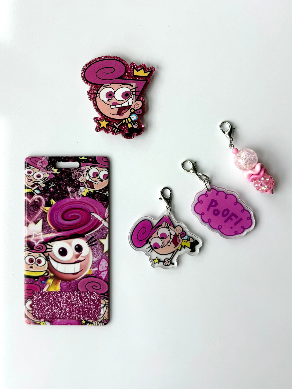 Fairly Parents Interchangeable Badge Reel Buddy
